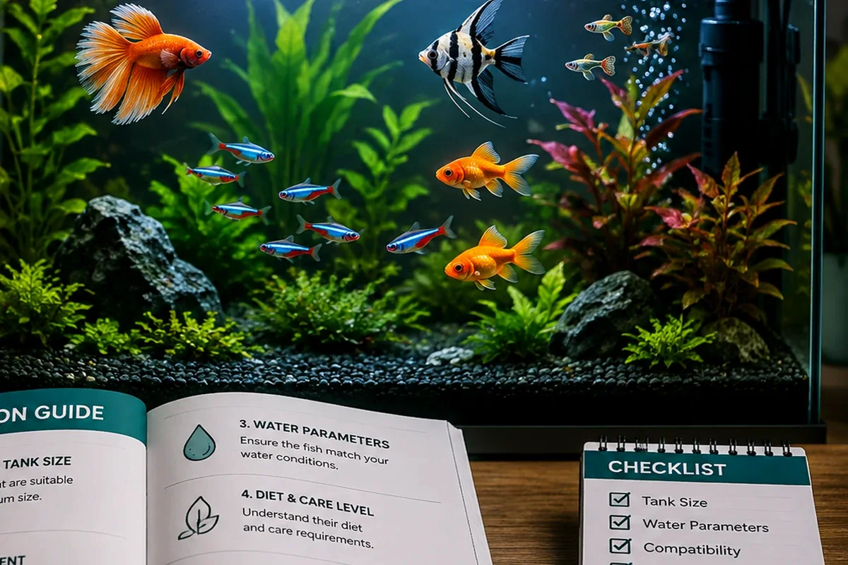 Guide for choosing ornamental fish