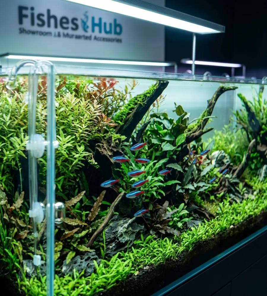 Aquarium and aquatic environment